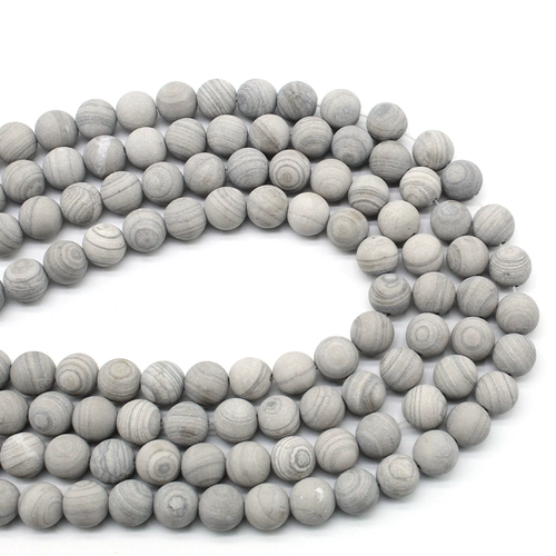 Натуральные матовые плетеные бусины ручной работы подходит для мужчин и женщин, агатовые аксессуары, связать своими руками