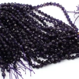 Натуральные плетеные бусины с аметистом ручной работы, агатовые аксессуары, ручка, связать своими руками