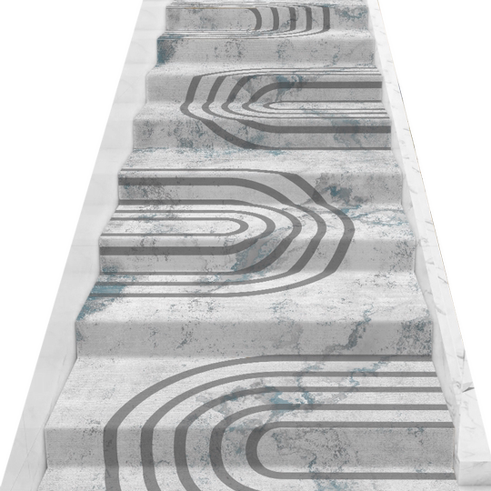 Baizhili carpet modern simple polyester comes with adhesive backing