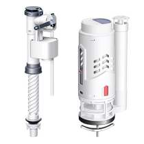 Large diameter 8-9cm drain valve toilet water parts water inlet valve toilet accessories toilet water tank flusher enlarged
