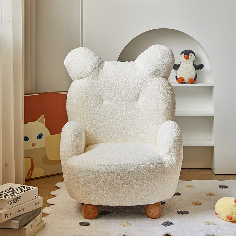 Children's small sofa cute baby single cartoon seat reading mini lazy sofa bedroom balcony soft chair
