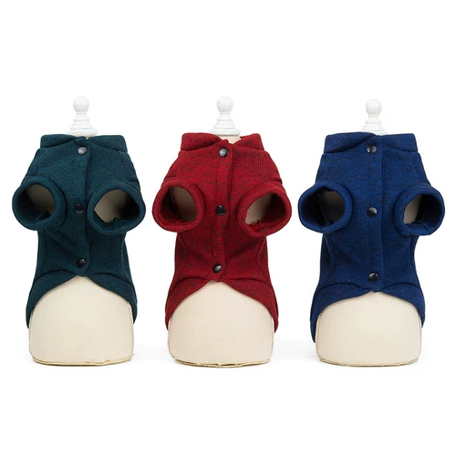 Собачья одежда, осень и зима, маленькая и средняя собака, щенка Тедди Корги, интернет-одежда знаменитости, милая одежда, четыре фута