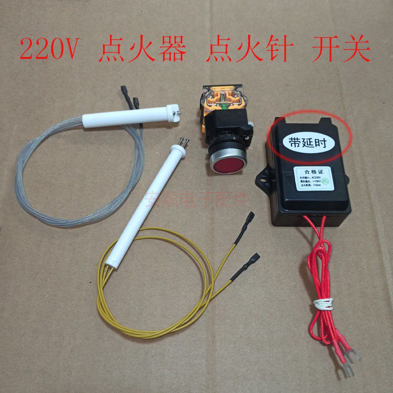 Commercial Gas Furnace Electronic Impulse Ignitor 220v Stir-fired Furnace Eng Fire Foci retrofitted with Firearm Ignition Needle Accessories