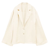 Низкая классическая мацумото Hyamoto Рубашка женская весна, летняя осень две шапки Saton Line Line