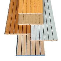 Wooden sound-absorbing board ceramic aluminum soundproof board wall decoration soundproof board ceramic aluminum board fireproof conference audio-visual room ktv