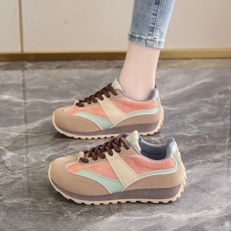 Женская спортивная обувь Forrest; новинка весны 2025 года; легкая женская обувь на мягкой подошве; универсальные повседневные кроссовки на толстой нескользящей подошве