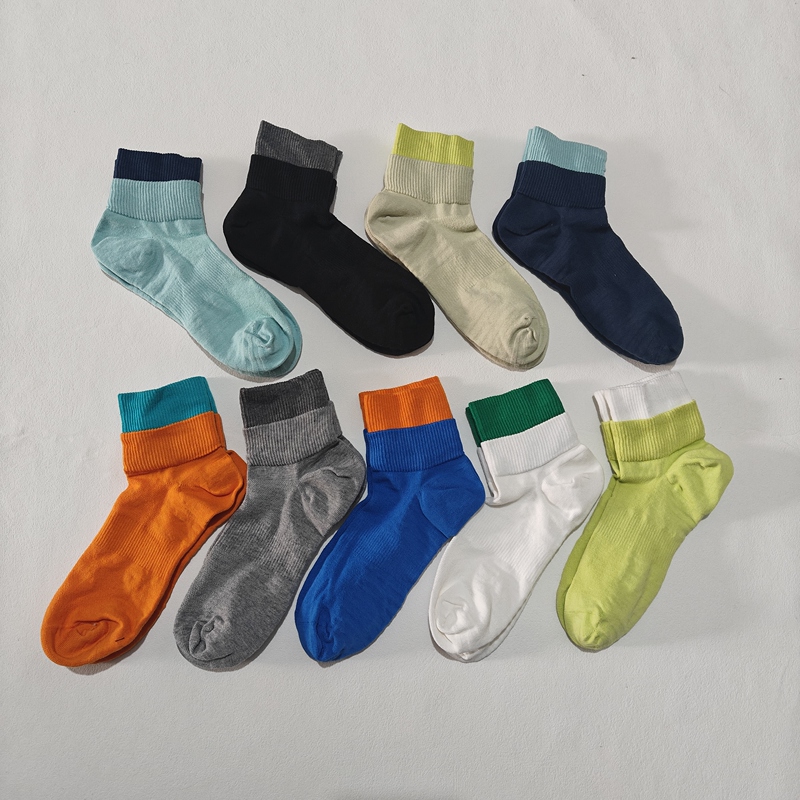 3 Pairs | Deodorant Nitrogen Socks for Men, Dopamine Two-Tone Cuff Running Socks, Spring and Summer Thin Sports Socks, Breathable 3 Pairs | Deodorant Nitrogen Socks for Men, Dopamine Two-Tone Cuff Running Socks, Spring and Summer Thin Sports Socks, Breathable