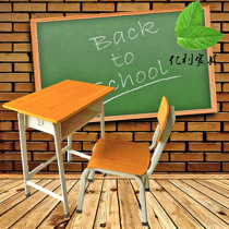 Desks and chairs for primary and secondary school students school tutoring training class desks childrens study tables desks