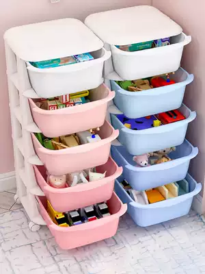 Extra large thick plastic storage box box household storage box toy finishing box snack drawer type storage cabinet