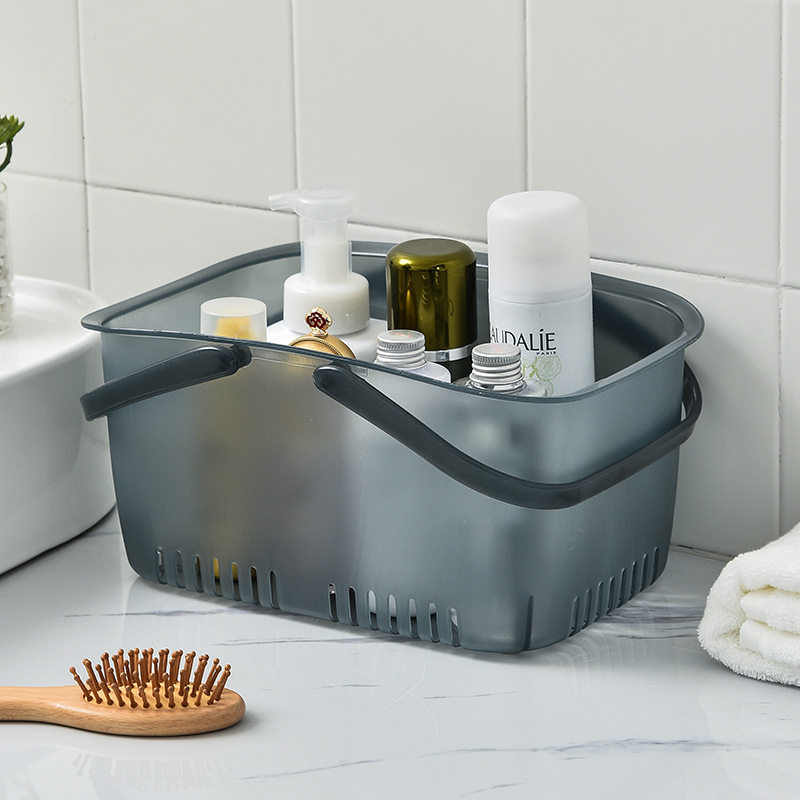 Men's Portable Bath Basket Bathroom Bath Basket Draining Bath Supplies Basket Swimming Bath Storage Basket