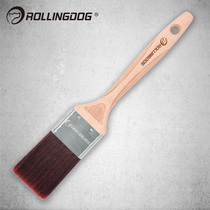 rollingdog rolling dog high toughness sharpening wire long handle imported paint water paint brush wall oblique brush