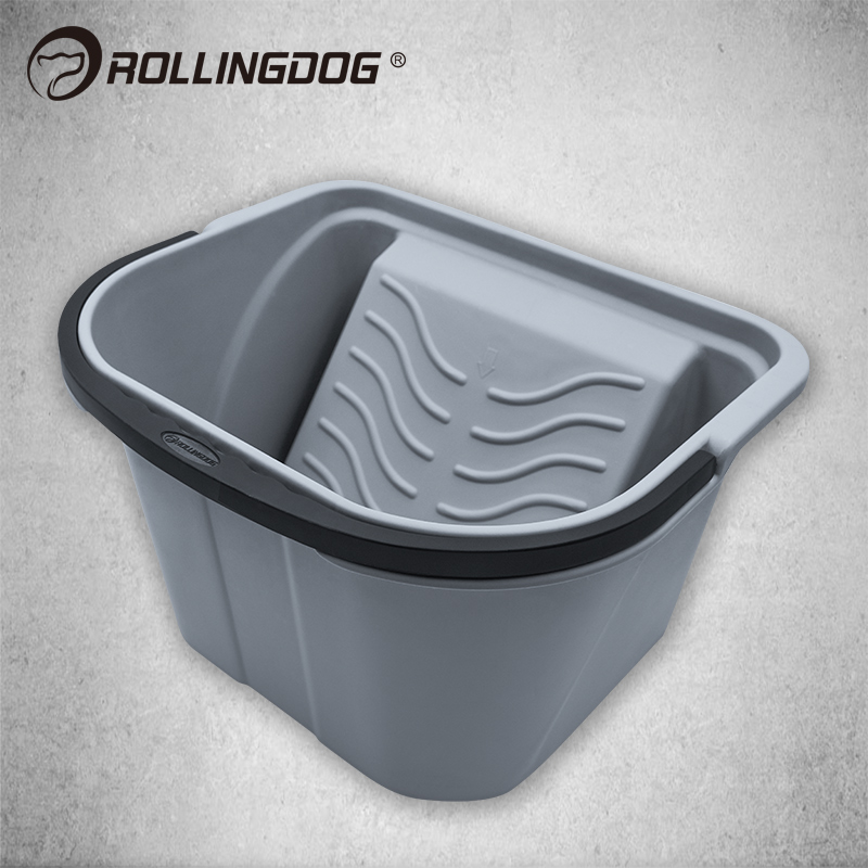 Rolling dog 4 inch 9 inch imported paint paint tray bucket water-based latex paint roller brush container box