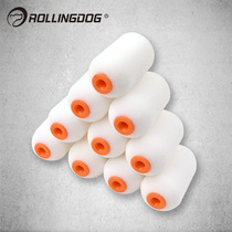 rollingdog rolling dog imported sponge roller brush smooth and delicate latex paint brush wall wool cover 00349