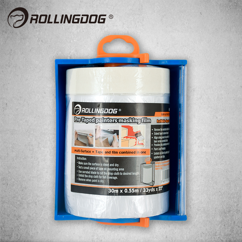 ROLLINGDOG ROLLING DOG PAINT SPRAY PROTECTIVE FILM SPRAY Transparent Beauty paper masking protective film