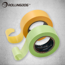 rollingdog rolling dog and paper latex wall separation without trace texture paper tape art paint weak adhesive