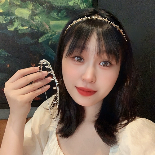 Аксессуар, универсальный ободок для выхода на улицу, простой и элегантный дизайн