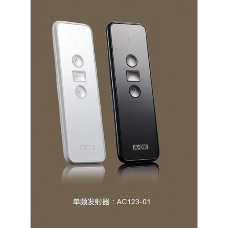 Oak AOK - AC123 - 02 - 06 Electric curtain wireless remote control Wear - resistant acrylic crystal panel