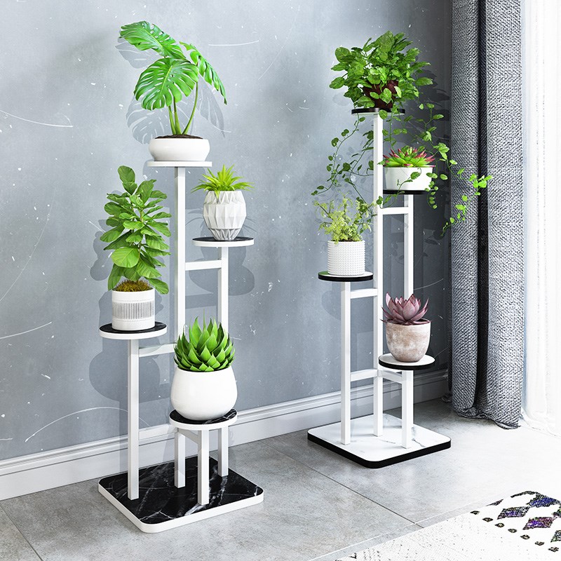 Flower shelf swing piece Ornament Living-room TV Cabinet Next Nordic Style Green Planting Shelf Indoor Floor-Style Multilayer Home