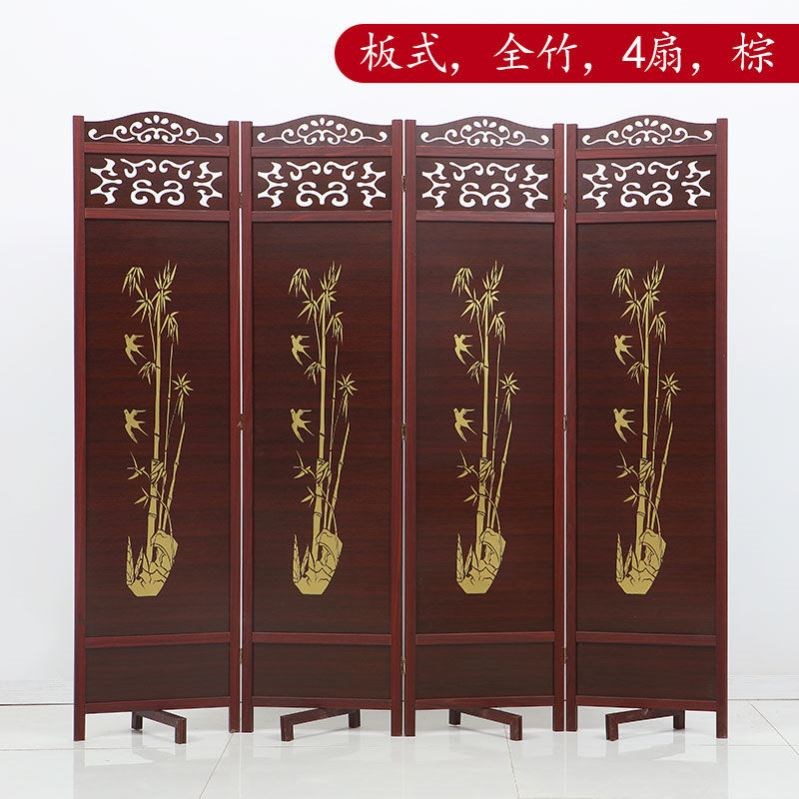 Screen partition window can be moved upscale simple and free to install new Chinese style rental housing beauty yard indoor durable
