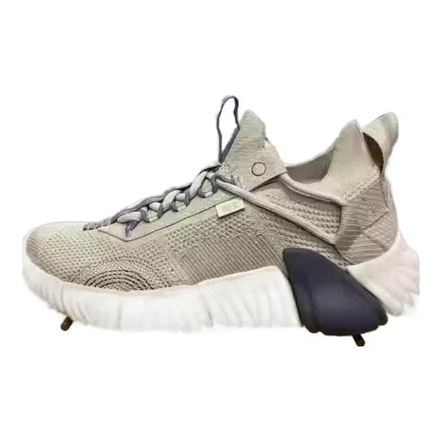 Li Ning Casual Shoes Breathable Men's Shoes 2025 Summer One-Piece Mesh Breathable Wukong Trendy Sports Shoes Aglv14