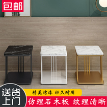 Modern simple simple small bedside table side cabinet metal storage cabinet bedroom mini cabinet