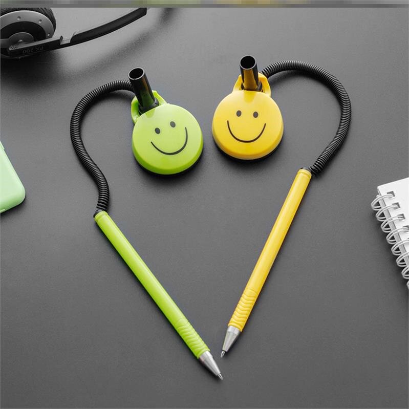 Anti-Loss Pen Fixer Ball Pen School Stick to Table Suction Pen Pen Desktop