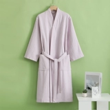 Хлопковый банный халат подходит для мужчин и женщин для влюбленных, пижама