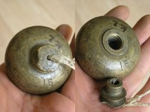 Overtime Hall WK02-Degree Weights Collection C048-Told Germanys long tail full copper hanging wire Weights Level Hammer