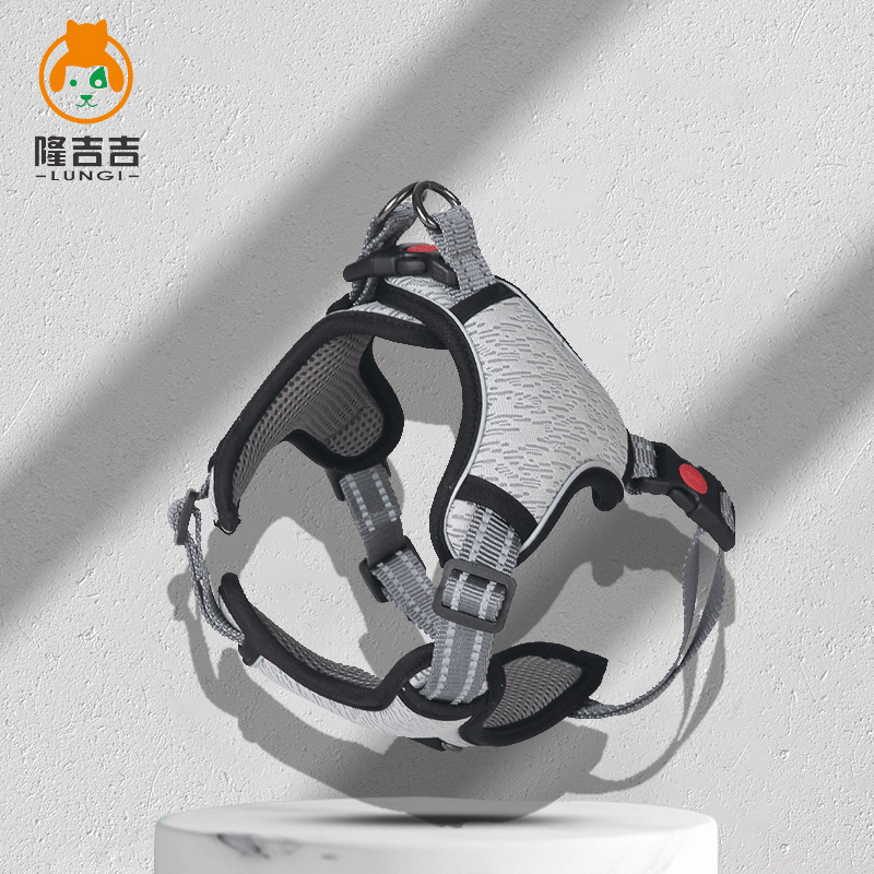 Dog Leash Dog Vest Style Dog Leash Walking Dog Chain Small Dog Chest Strap French Bucket Rope Golden Retriever Corgi Rope