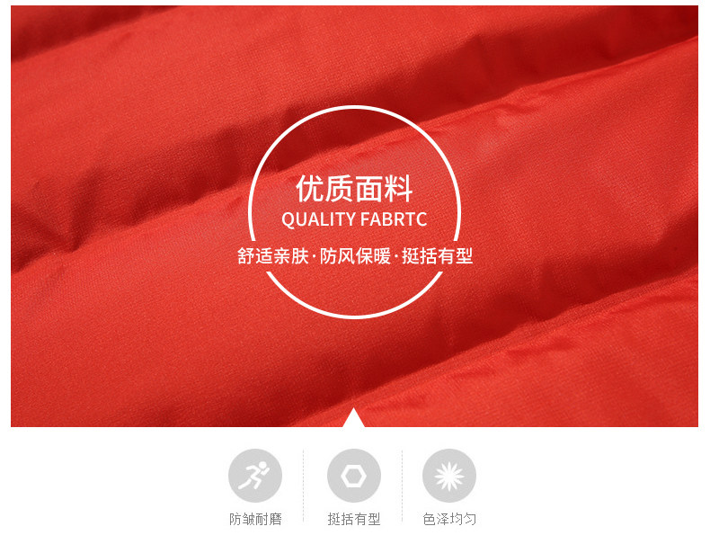 反季特价 鸭鸭 新款男士韩版修身羽绒服 图3