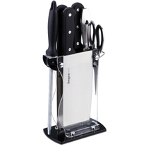 Baige BAYCO knife set stainless steel tool 7-piece set clip handle series kitchen tool set BD2267