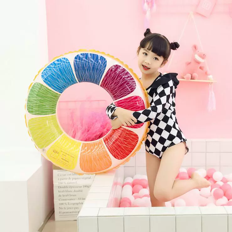 Cô gái Phim hoạt hình dưới cánh tay Trẻ em Pha lê Vòng bơi Cậu bé lớn Cậu bé Vòng cậu bé Tiết kiệm cuộc sống Phao người lớn Vòng bơi 20 - Cao su nổi