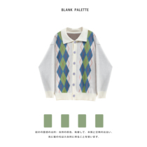 Blank Pallette) early autumn gentle wind blouses womens college wind sweater womens design feelings little loot outside