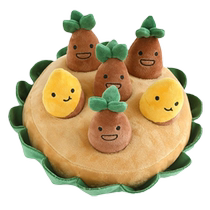 Dog food leakage toy small and medium-sized dog pet educational interactive sweet potato doll puppy home boredom relief puppy supplies