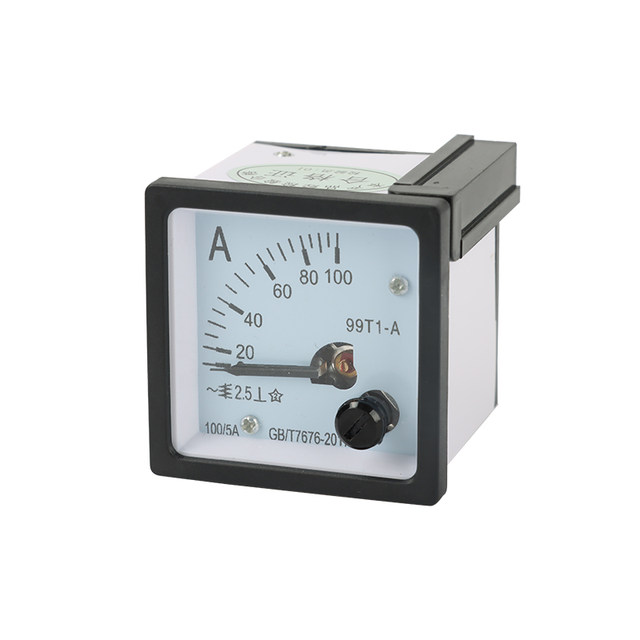 99T1-A Pointer Ac Ammeter 50/5100/5 Voltmeter 250V/300V Mechanical Meter 15A30A