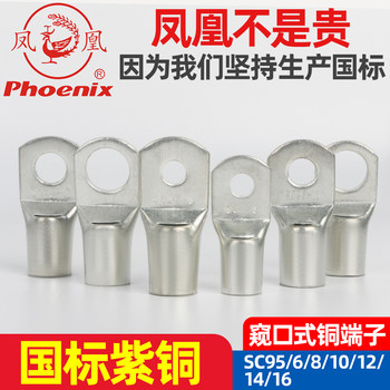 Phoenix Sc50/70/95/120/150/185/240 Copper Terminal Block Copper Connector Copper Lug Wire Lug