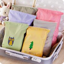 Storage bag travel waterproof bag finishing small clothes packing underwear underwear set transparent household shoes bag