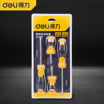 Derri tool cross-shaped screwdriver set dual-purpose screwdriver set of 6-piece household