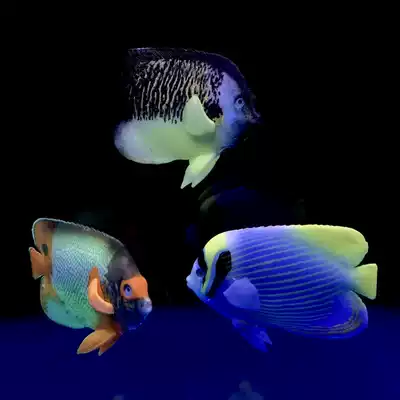 Luminous fake fish can float simulation will swim fluorescent goldfish tank small fish soft glue color decoration aquarium new products