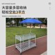 Umbrella stall cart foldable mobile promotional float shelf