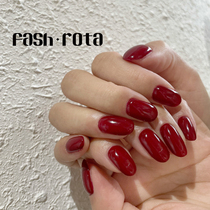 Sannail Japanese Manicure Fash Rota New Year Autumn and Winter Red Canned Solid Nail Polish for Nail Shop