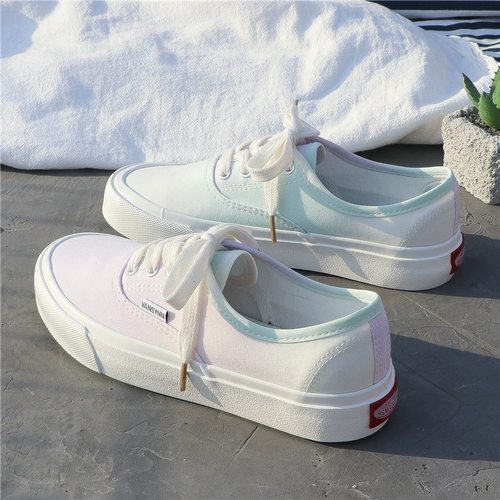 Тканевая летняя универсальная обувь, низкие кроссовки, 2021 года, в корейском стиле