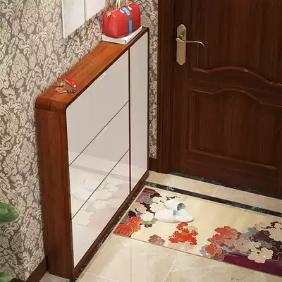 Shoe cabinet home door simple modern large capacity European light luxury Hall Cabinet porch economic lockers
