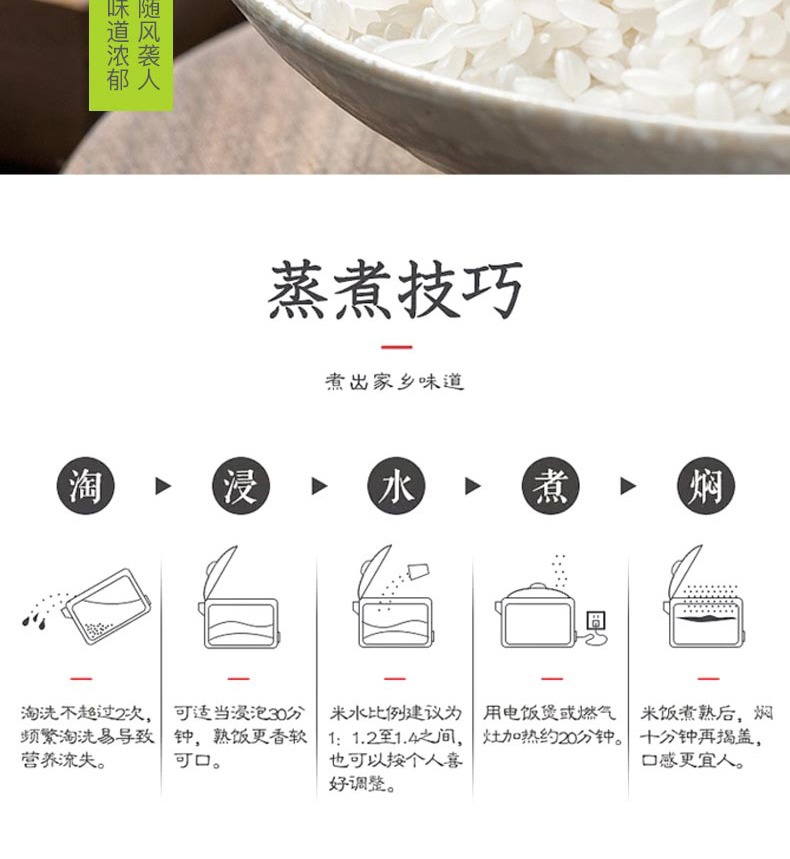 【e亩良田】绿色稻花香米1kg