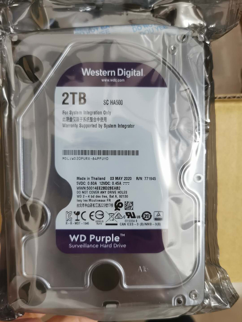 Three-year warranty WDWestern1T 2T 3T 4T 6T 8T Hard drive dedicated monitoring level