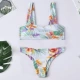 2019 mới nhiều màu sexy bikini hai vai áo tắm nữ hai mảnh bãi biển áo tắm ngực nhỏ bikini - Bikinis