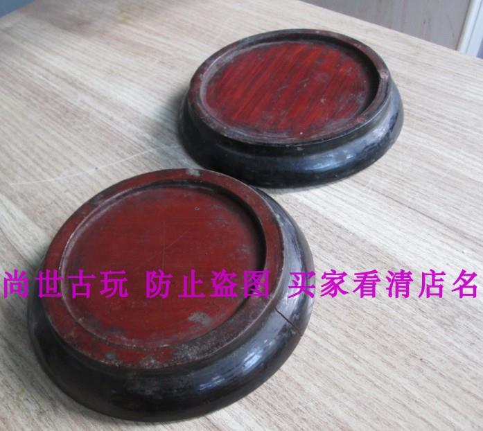 Harpi Hall Ancient Play Miscellaneous Bag Old Bag Real Antique Old Goods Old Wood Ware Clear Old Food Tray Pair of Big
