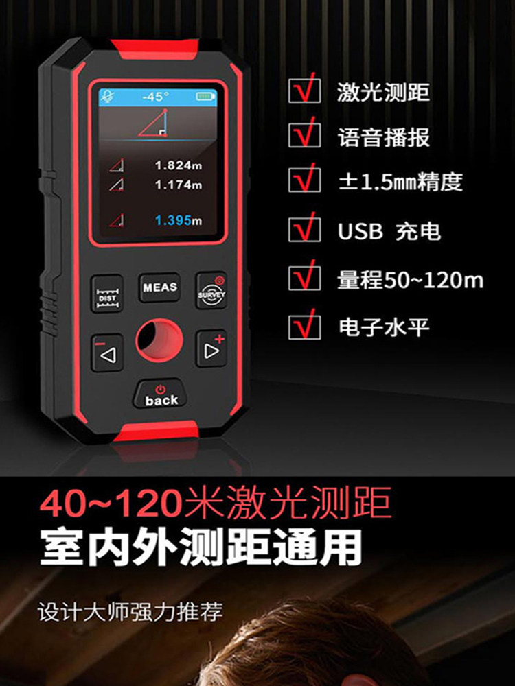 Wall Detector for Finding Pipes, Rebar, and Metal; Scanner for Locating Electrical Wires in Load-Bearing Walls; Dark Wire Detection and Drilling