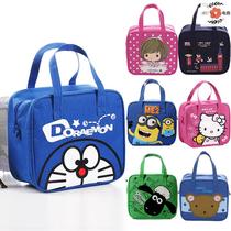 Primary school children soup bowls dining cushion containing bag children with rice handbag bag with bag insulated waterproof sail bag lunch box