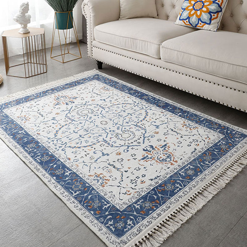 Moroccan Carpet Living Room National Wind Retro American Tea Table Blanket Bedroom Book House Cloakroom Mat Modern Brief